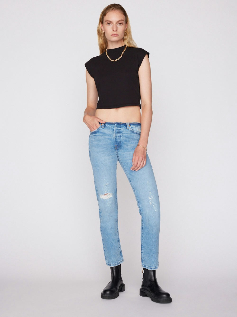 jeans full body view alt:hover